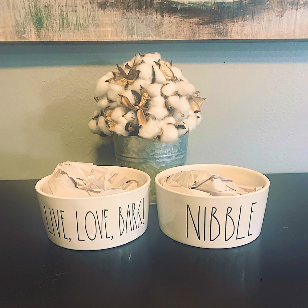 Rae Dunn Dog Bowls